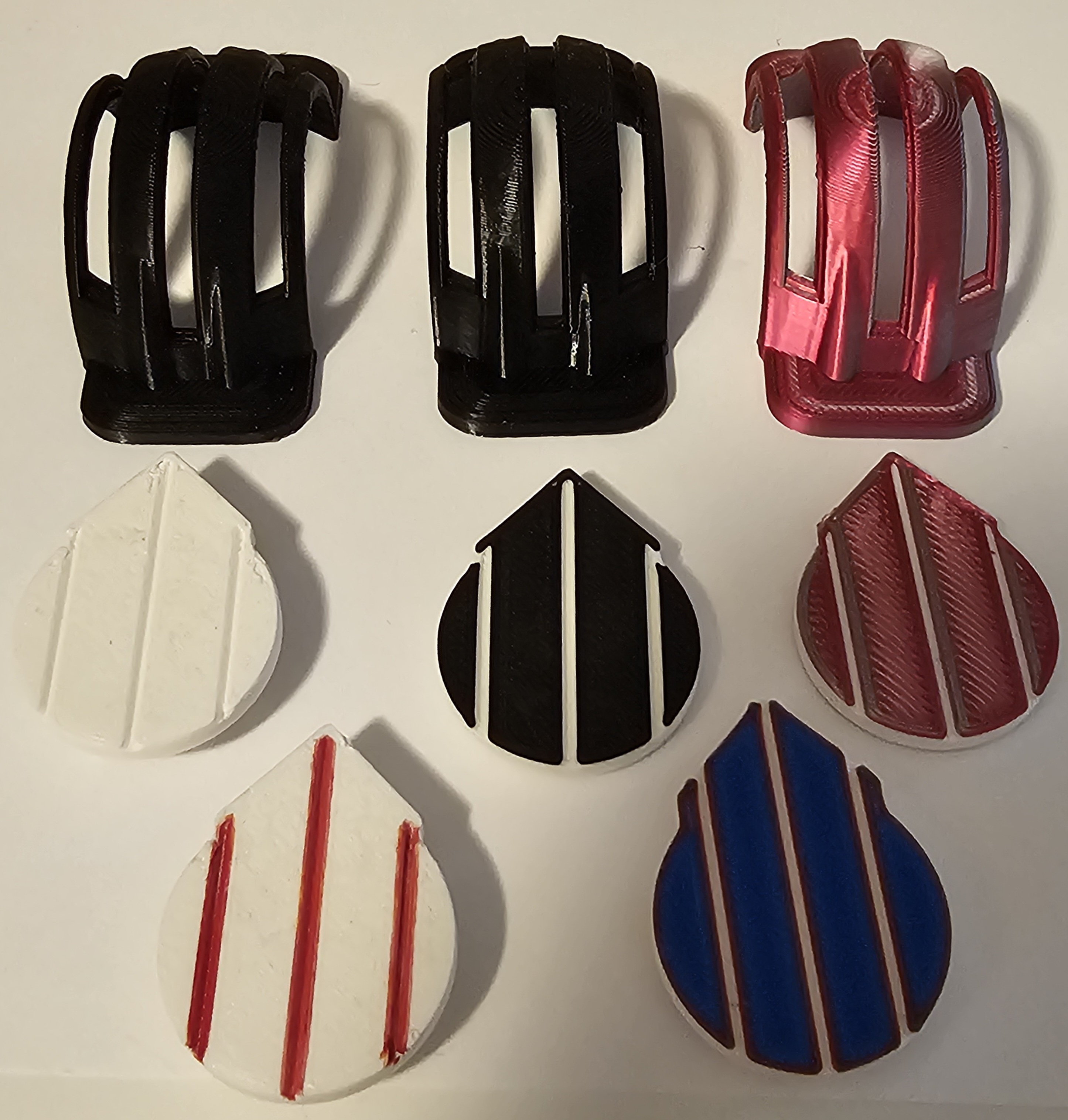 3D-printede boldmarkører