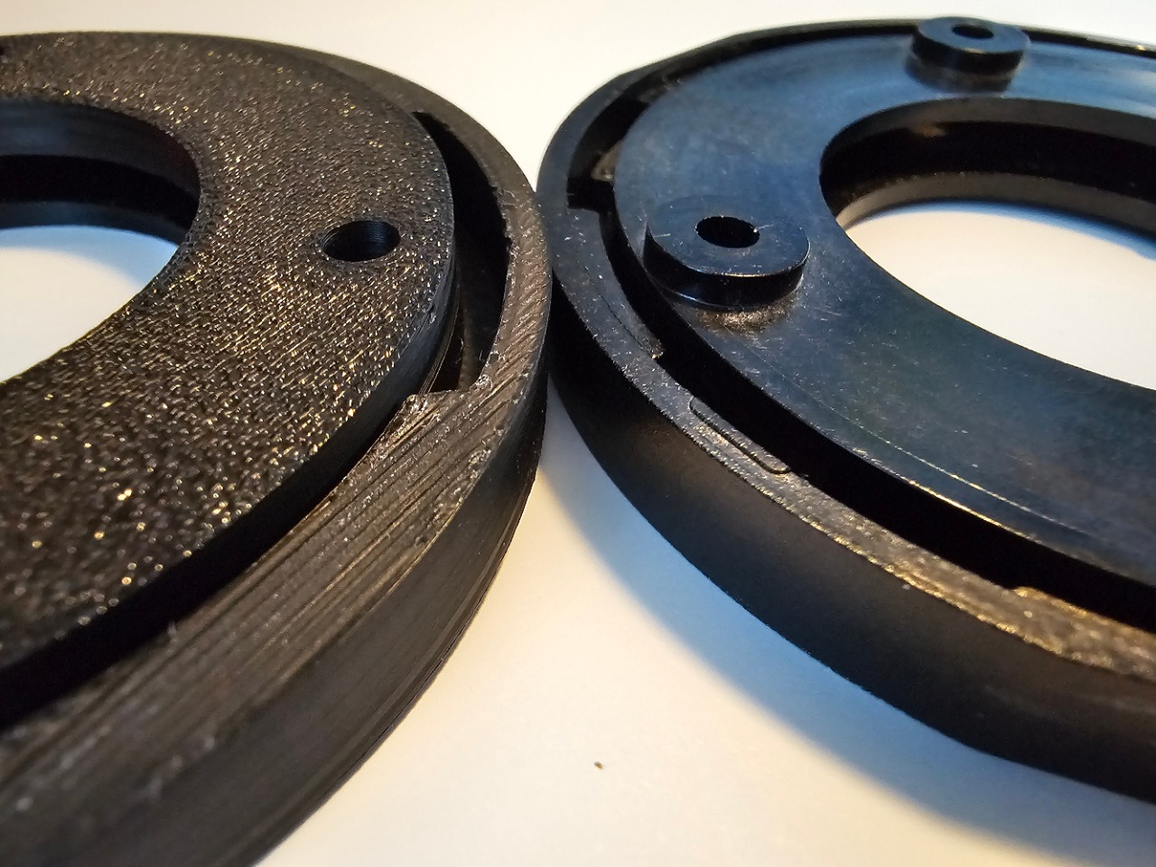 Rekonstrueret plastdel